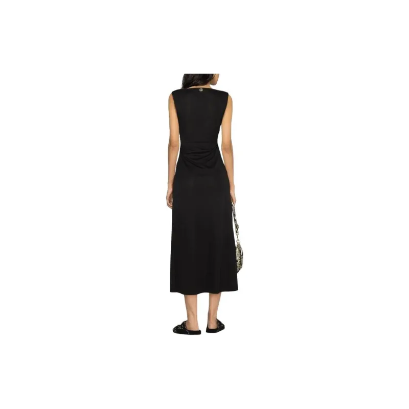 TWINSET MILANO Sleeveless Dress Women's Black-3