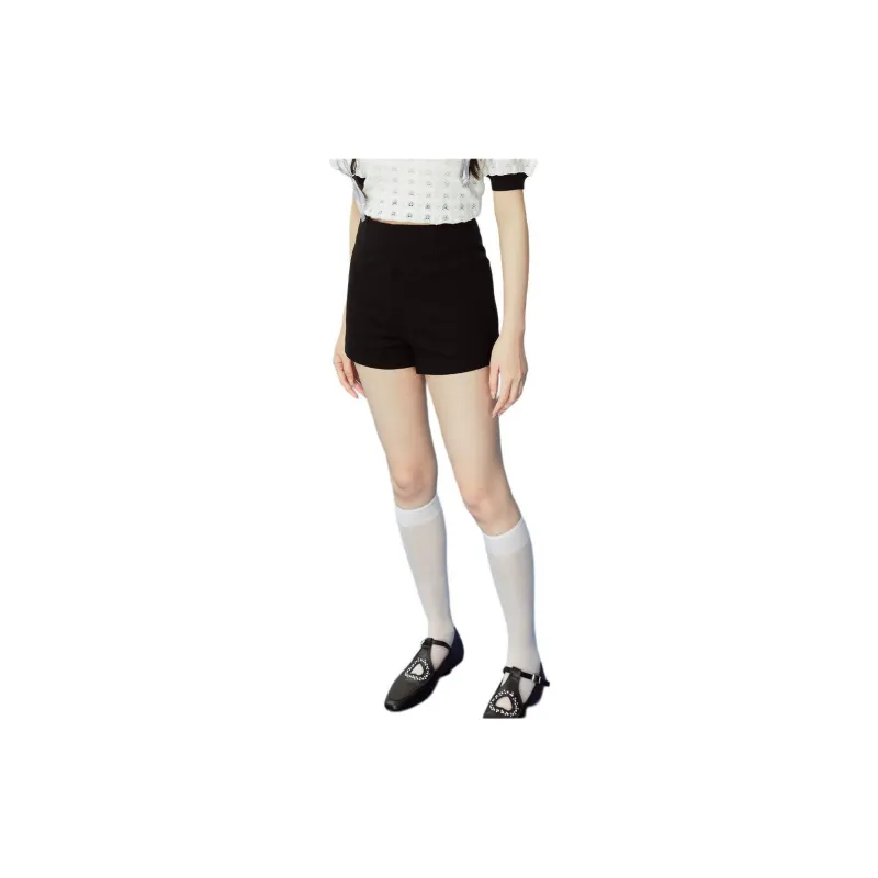 Juden Choi Casual Shorts Women's Black-2