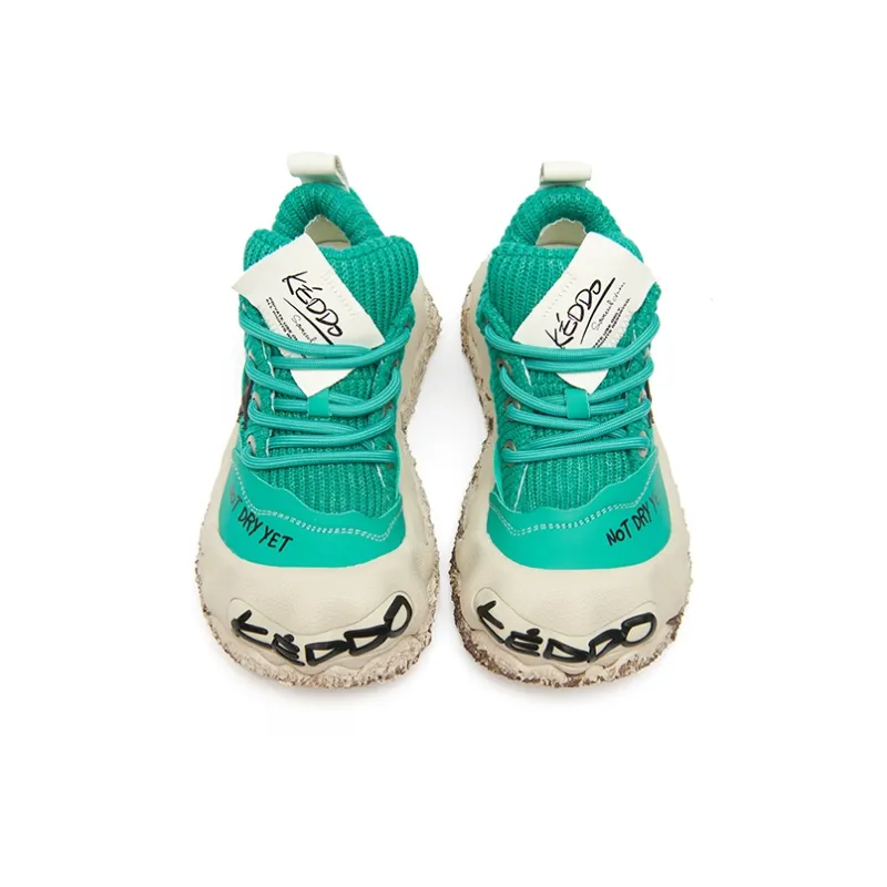 KEDDO Paint Is Not Dry Low-Top Chunky Sneakers Unisex-9