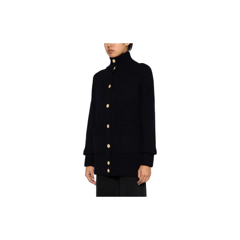 Barrie Buttoned Cashmere blend Cardigan-3
