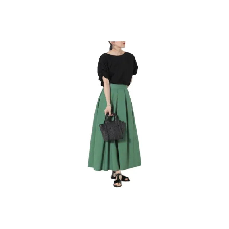 Beams Casual Long Skirt Women's-7