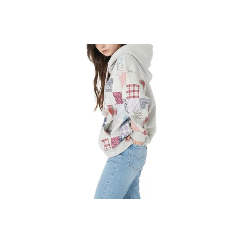 Levis Sweatshirts Women's Gray-3