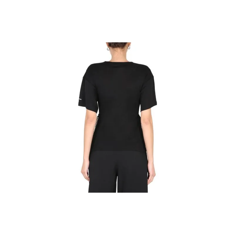 Stella McCartney Chain Detailed Crewneck T Shirt-3