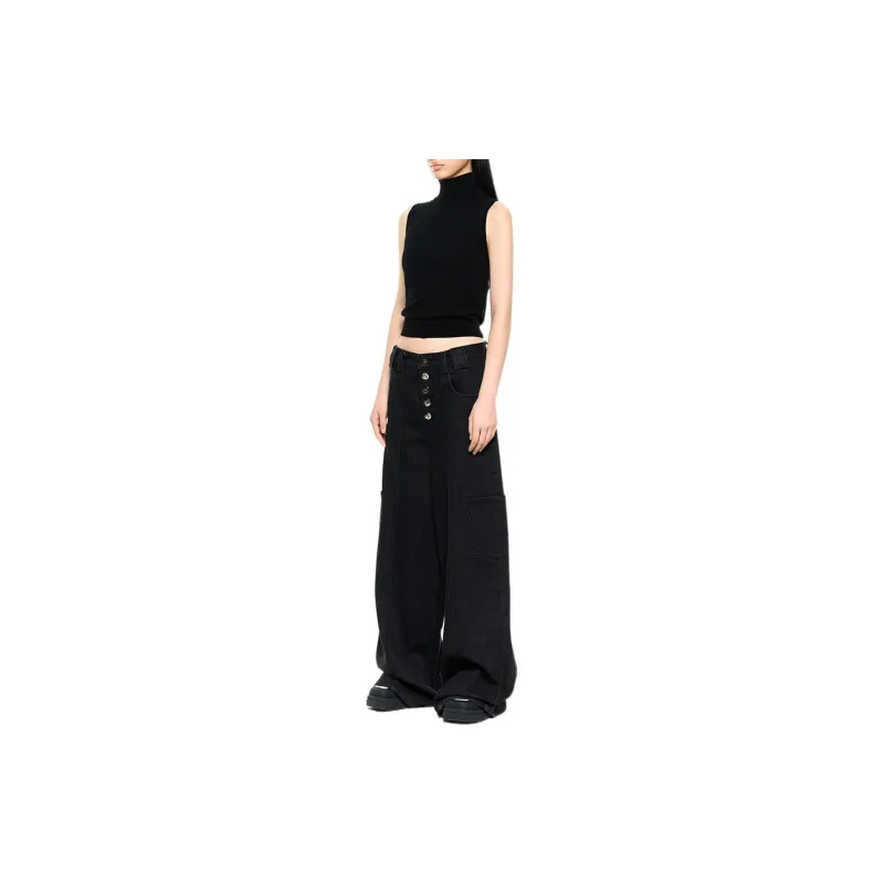 CALVIN LUO Jeans Women's Black-5