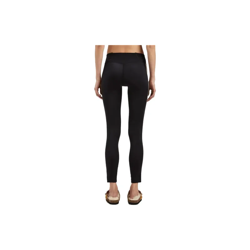 PALM ANGELS Classic Training Leggings Black/Off White-4