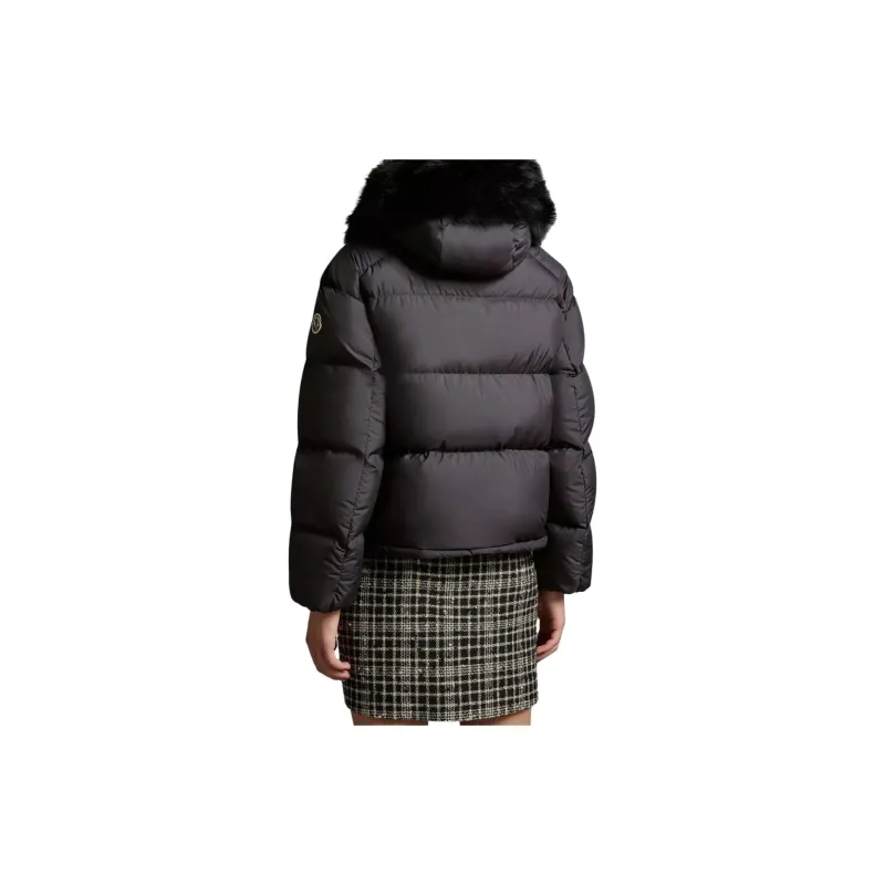 Moncler Down Jacket Coat Women's Black-3