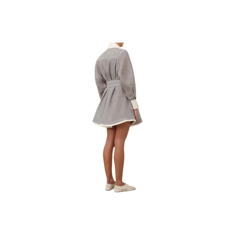 Zimmermann Illustration Tuck Mini Dress-2