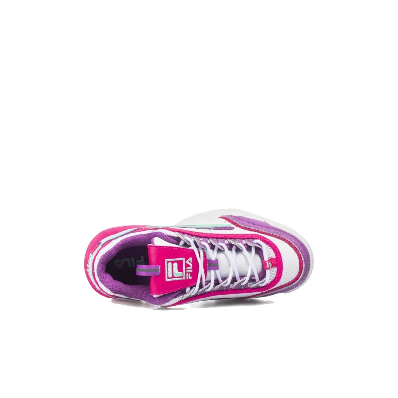 FILA KIDS Disruptor 2 Durable Breathable Low Top Kids Lifestyle Shoes Pink Kids'-4