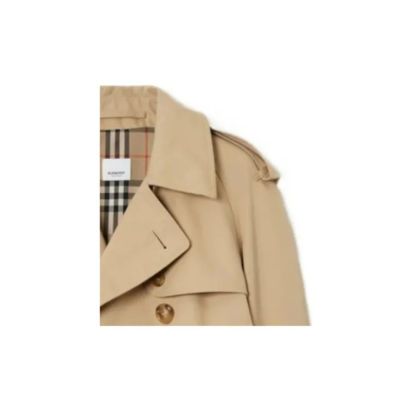 Burberry Double breasted Cotton Trench Coat-1