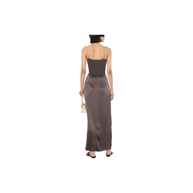 NANUSHKA Draped Sarong Maxi Skirt-2