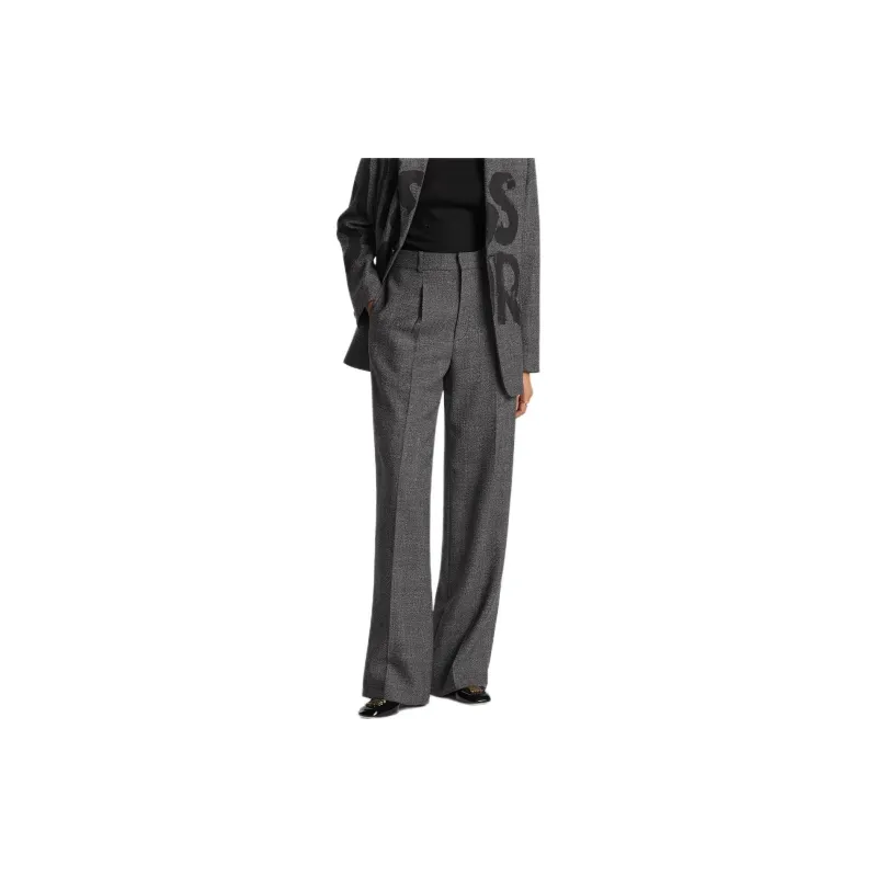 DIOR Wide Leg Pants Casual Pants Women's Gray-2