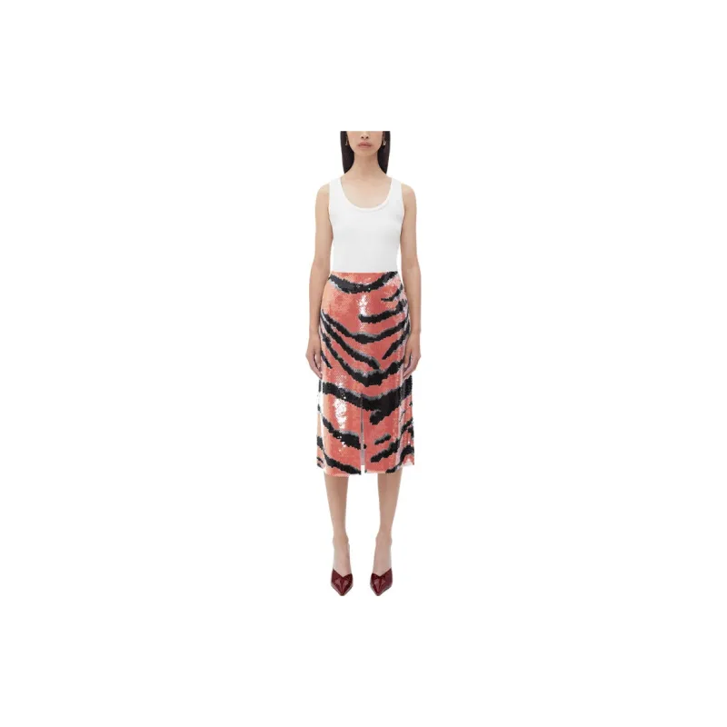 Bottega Veneta Casual Long Skirts Women's Maple-1