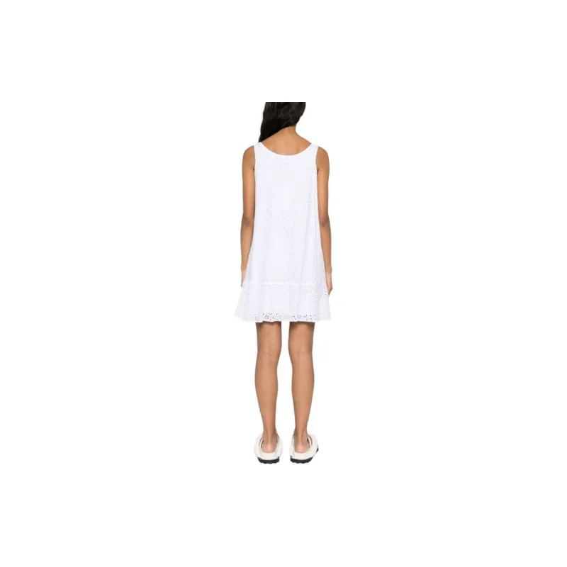 KENZO Broderie Sleeveless Mini Dress-2