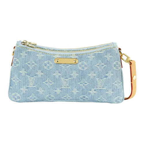 LOUIS VUITTON Liv Pochette Sky Blue Denim