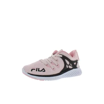 FILA KIDS Big Girls Rapid Flash 21 Slip-Resistant Cushioning Wear-Resistant Low-Top Running Shoes Pink Kids'