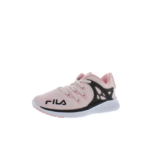 FILA KIDS Big Girls Rapid Flash 21 Slip-Resistant Cushioning Wear-Resistant Low-Top Running Shoes Pink Kids'