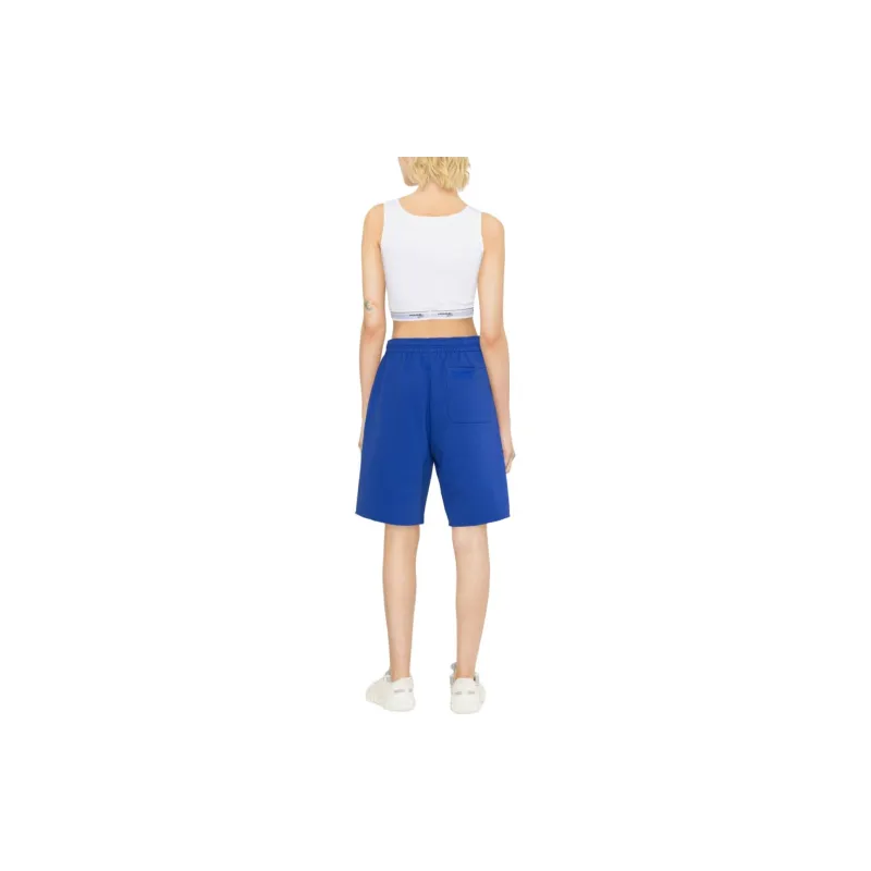 Vetements Logo Printed Elastic Waistband Shorts-3