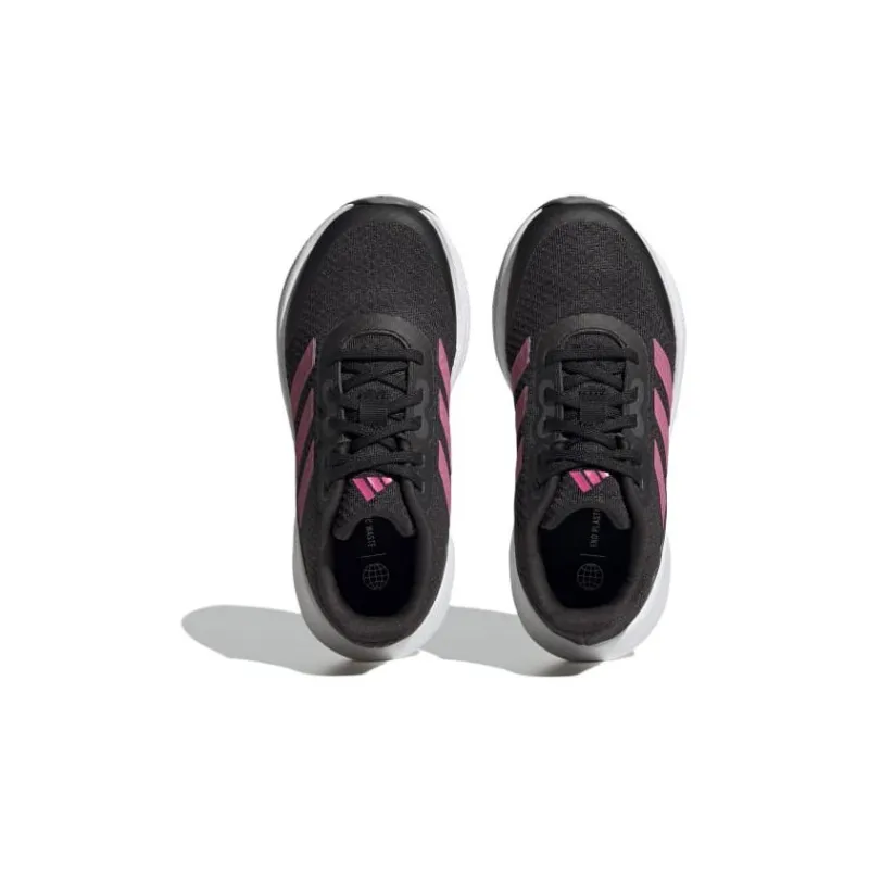 Adidas Runfalcon 3.0 Cushioning, Wear Resistant Low Top Kids' Running Shoes Black Pink Kids'-4