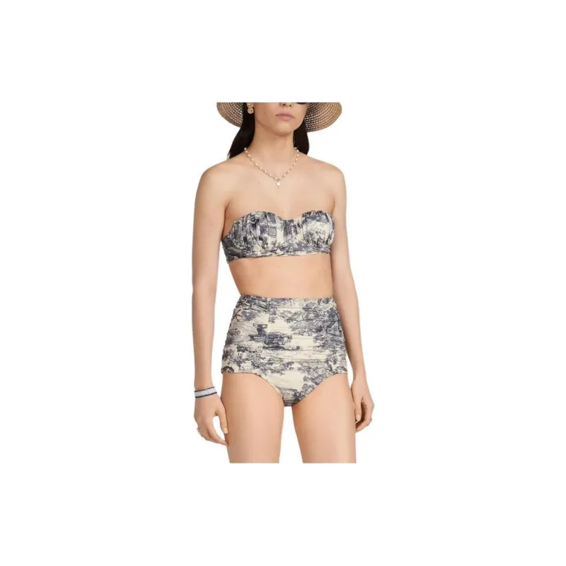 DIOR Swimming Shorts Women's Blue-2