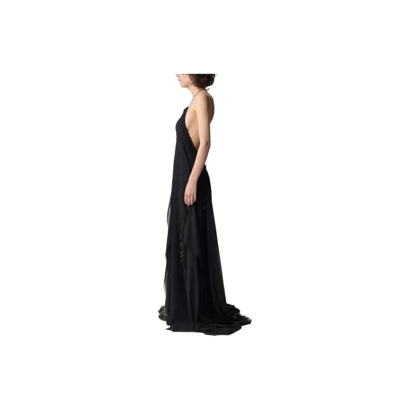 Ann Demeulemeester Slip Dress Women's Black-3