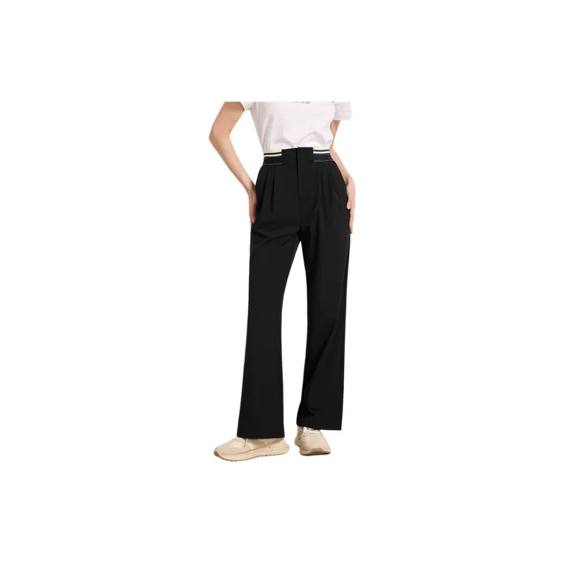 Hush Puppies Casual Pants Women's Black-1