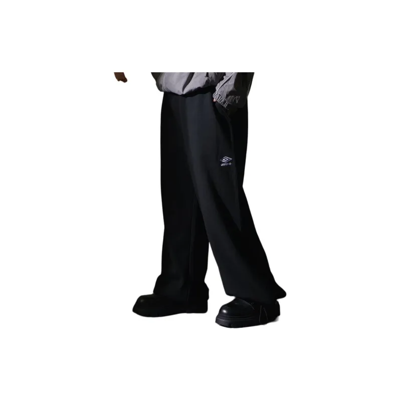 Umbro FW24 PUBLUX Knitted Sports Pants Unisex Black-10