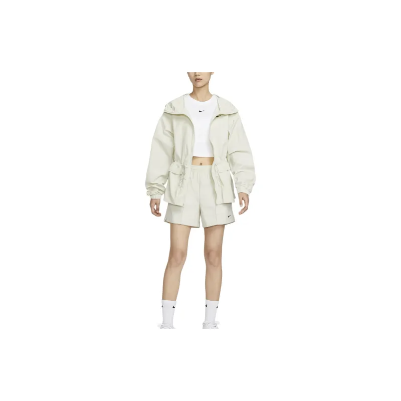 Nike Jackets Coats Women's White-4