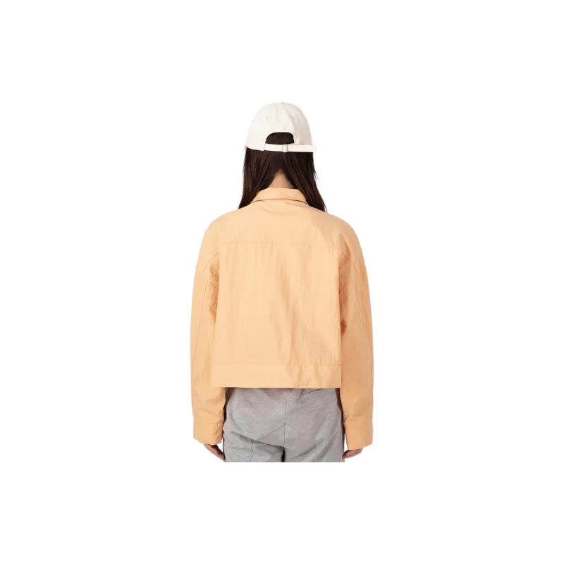 Nike Cropped Coat Women's Orange-2