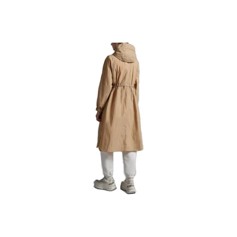 Moncler Sologne Long Parka 'Beige'-2