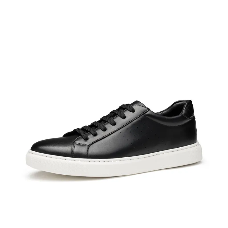 SAINT ANGELO Low Top Skateboard Shoes Men's Black-0