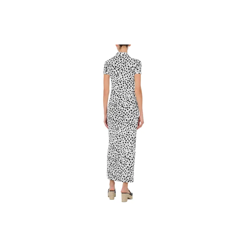 MOSCHINO Short-Sleeved Dresses Women's White-2