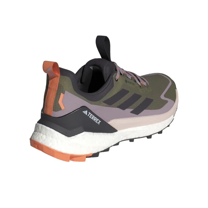 Adidas Terrex Free Hiker 2.0 Gore Tex Olive Strata Aurora Black Amber Tint Women's-3