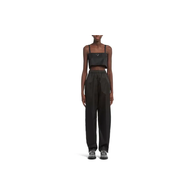 PRADA FW21 Casual Pants Women's Black-1