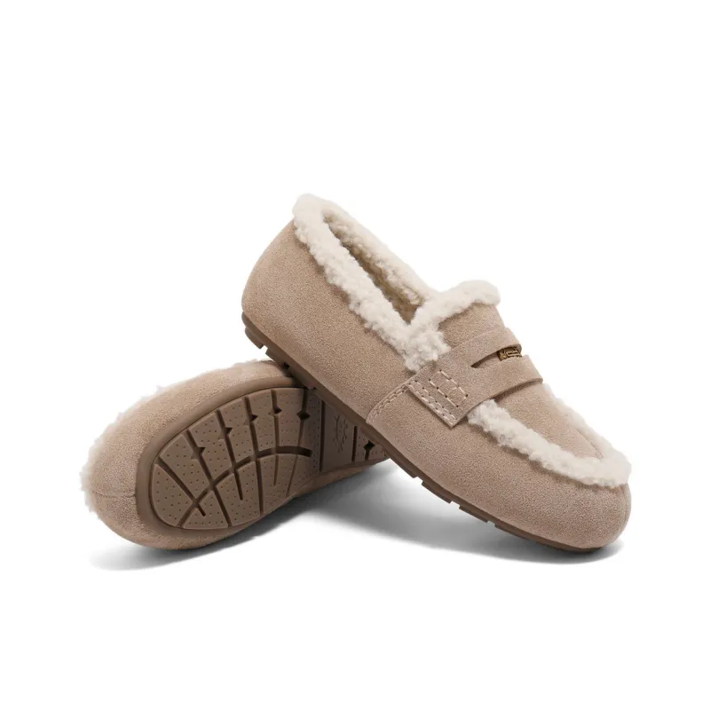BELLE Loafers Women's Brown-11