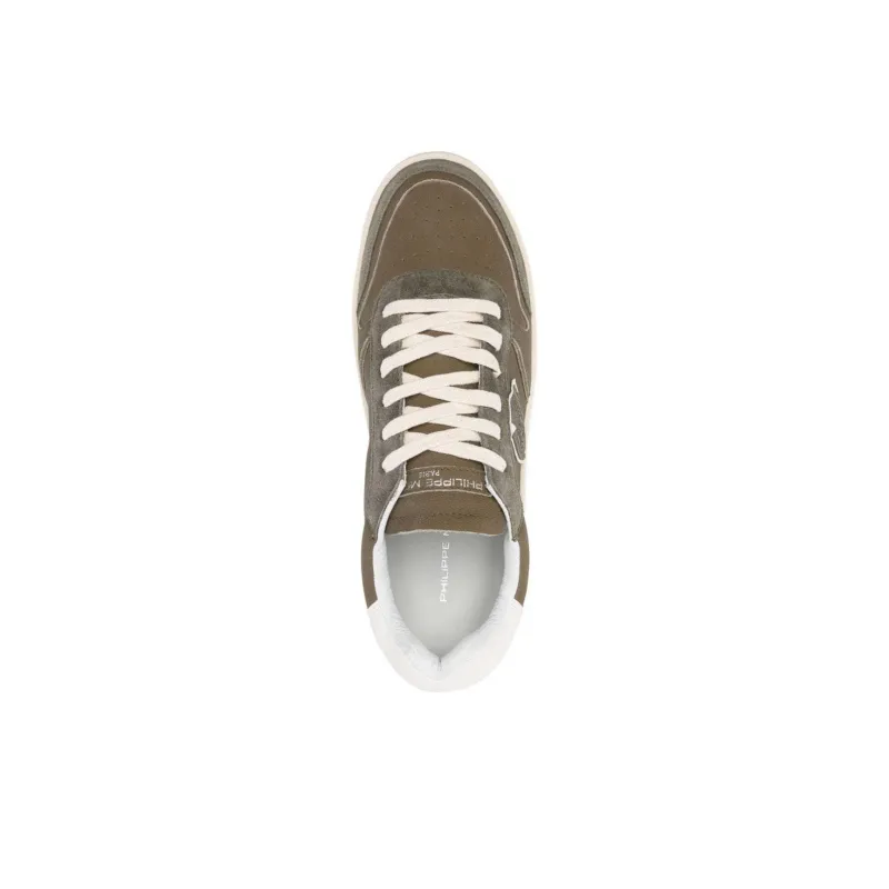 PHILIPPE MODEL Low Top Skateboard Shoes Men's Umber-4