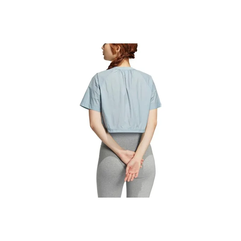 Adidas Originals T Shirt Women's Blue-2