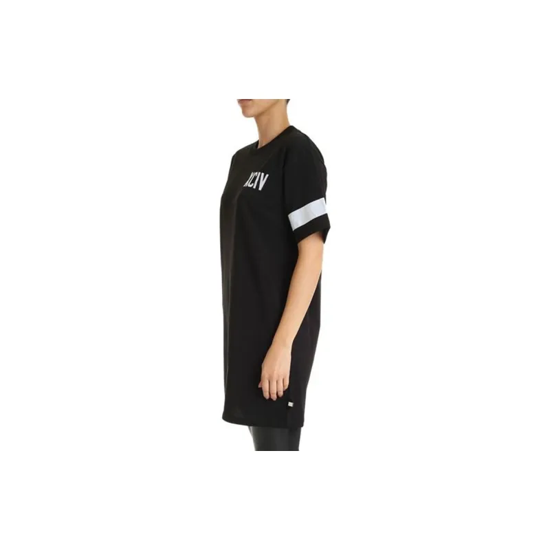 GCDS Short Sleeved Dresses Women's Black-3