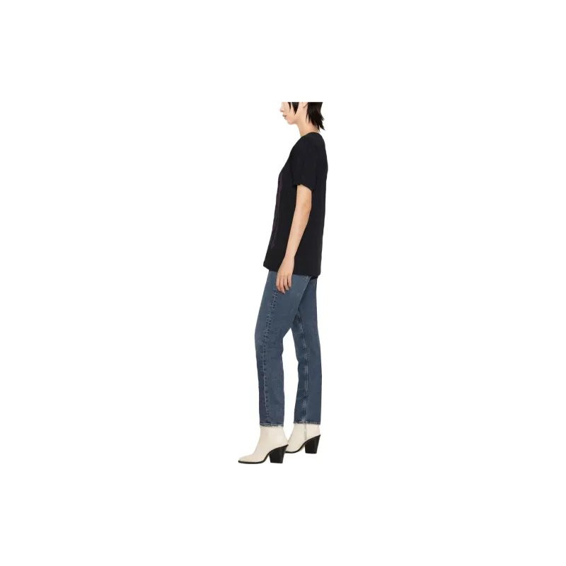 ISABEL MARANT ETOILE Pattern Printed Crewneck T Shirt-2