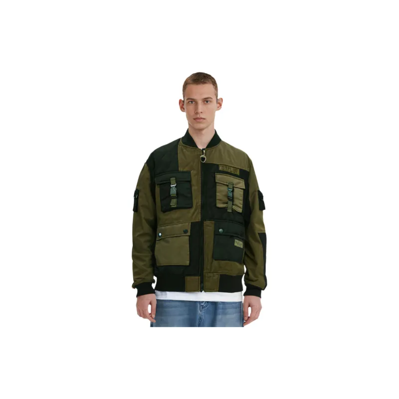 Staple Jacket Unisex Army Green-2