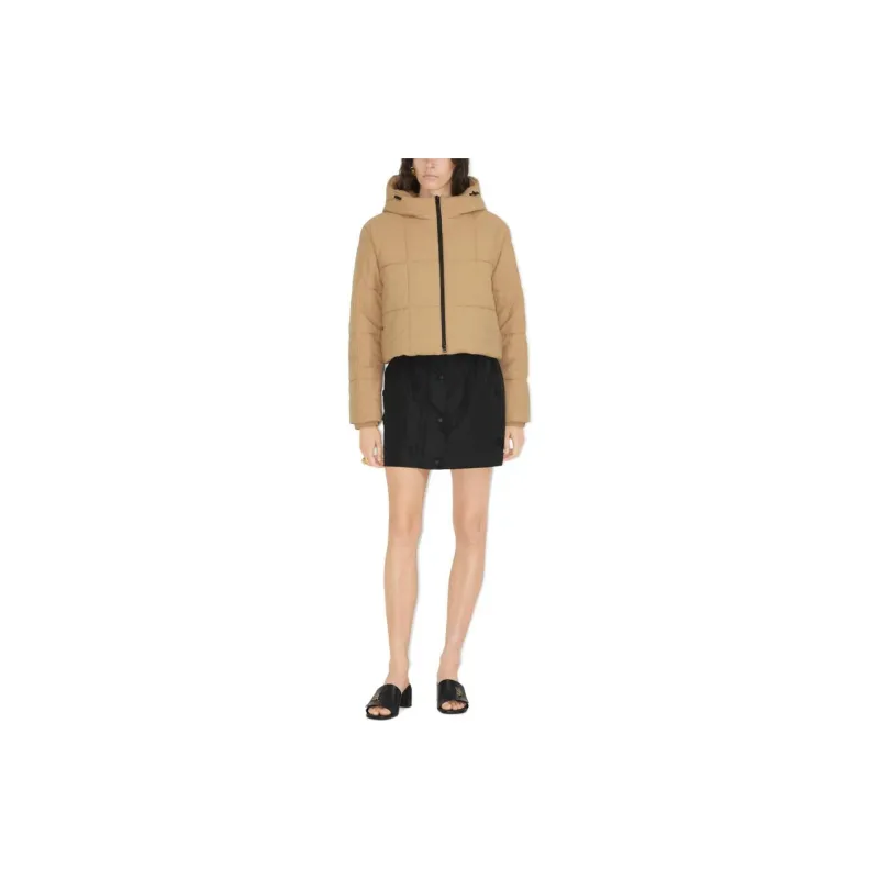 Burberry Puffer Jackets Women's Yellow-2