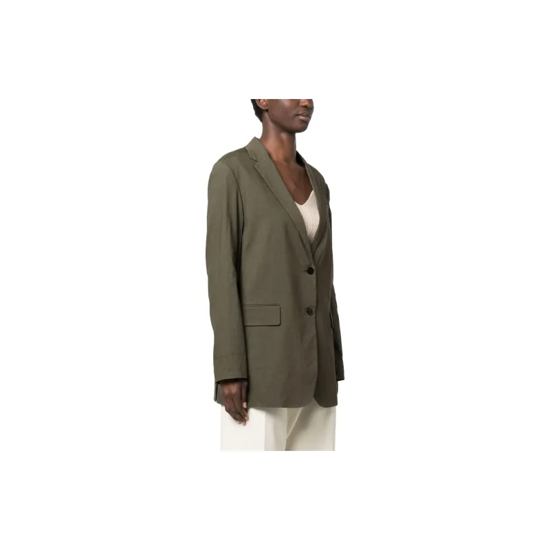 THEORY Admiral Crepe Striped Blazer-3