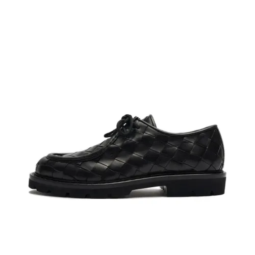 SCAROSSO Damiano Leather Derby Shoes