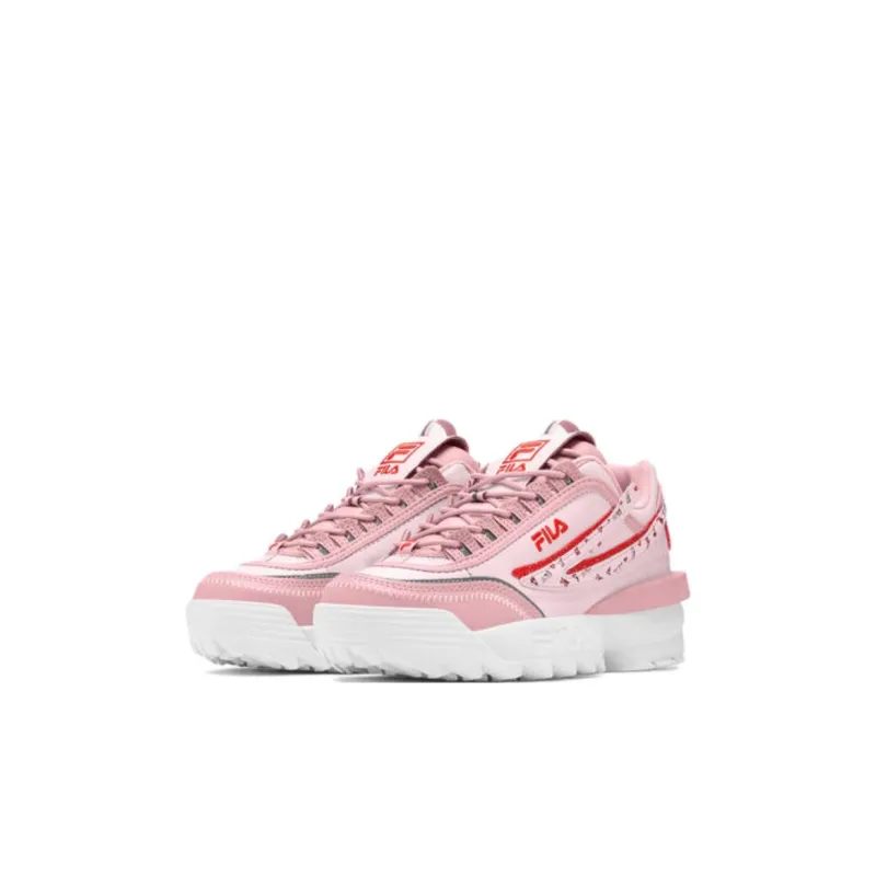 FILA KIDS Disruptor Collection Durable Breathable Kids Lifestyle Shoes Pink Kids'-2