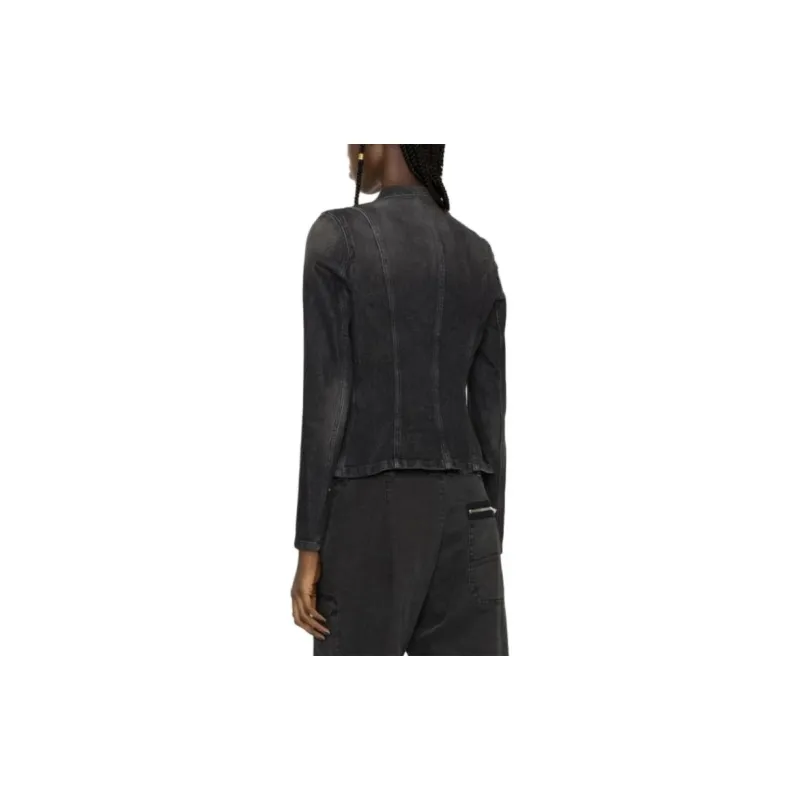 DIESEL Denim Jacket Women's Black-2