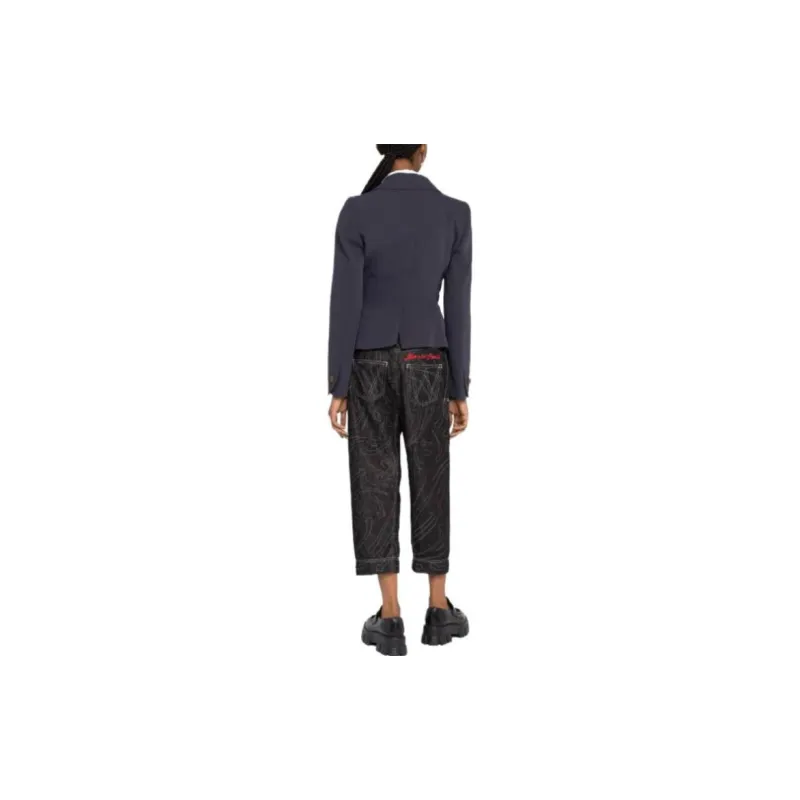 Vivienne Westwood Business Suit Women's Navy Blue-2