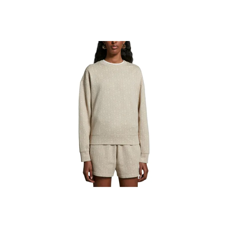 Moncler Logo Patch Crewneck Sweatshirt-1