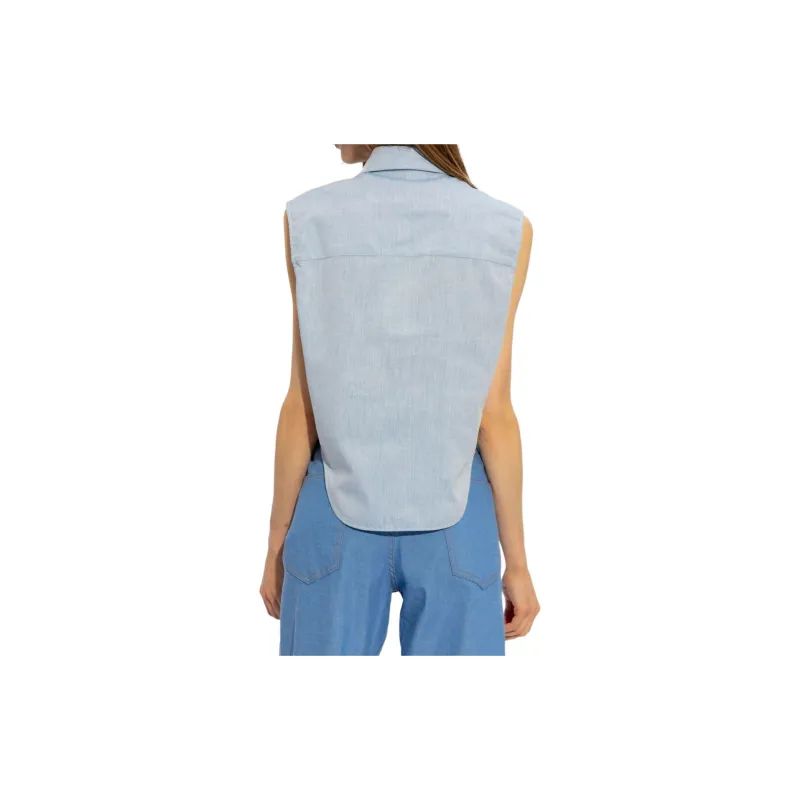 MARNI Shirts Women's Light Blue-3