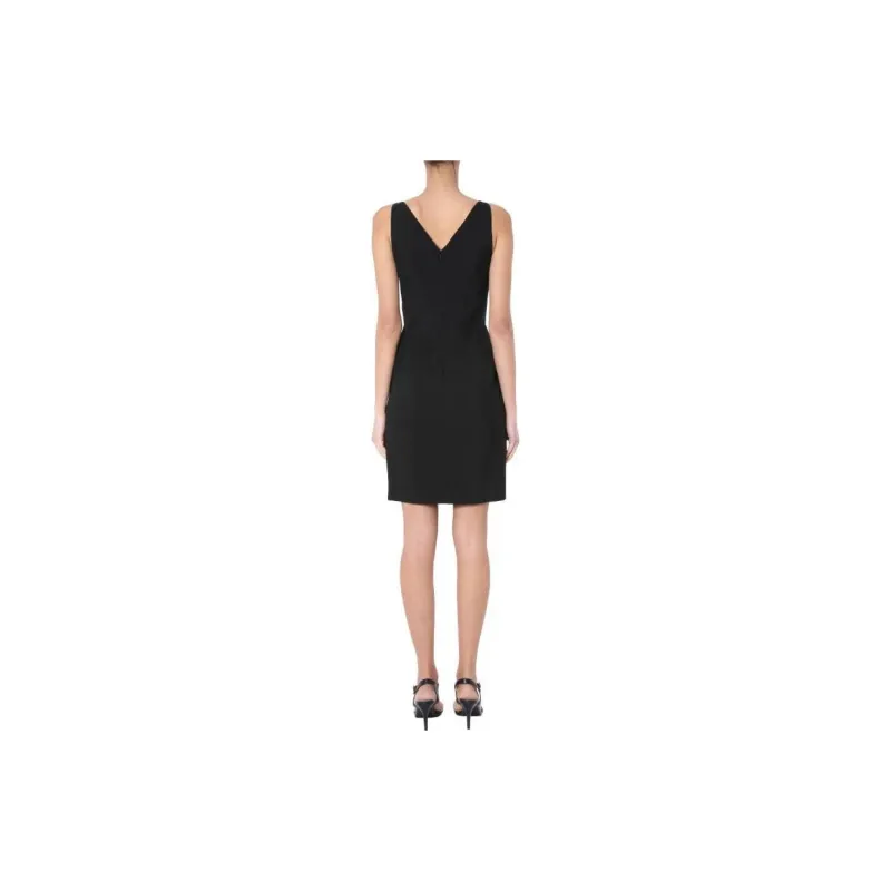 MOSCHINO V Neck Dress-2