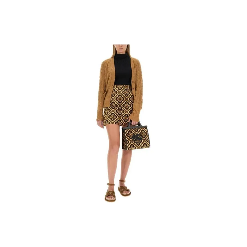 ETRO Cable Knitted Button Up Cardigan-2