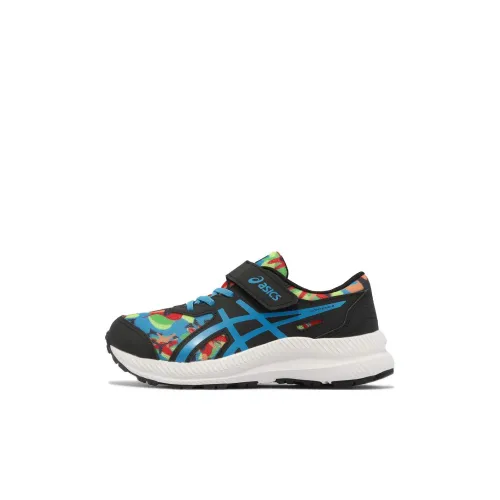 Asics Contend 8 PS 'Black Island Blue Camo'